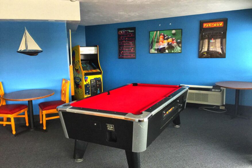 Community room with Pool Table